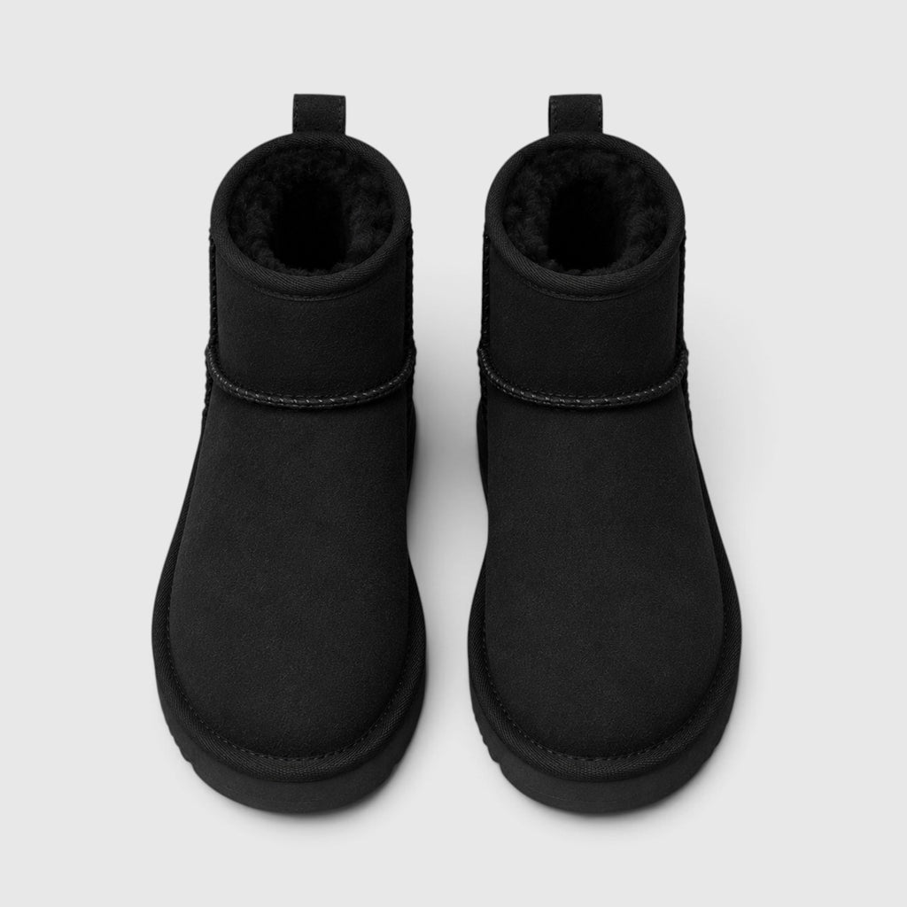 Monvaline | Women’s Suede Ankle Boots – Shearling Lined Slip-On