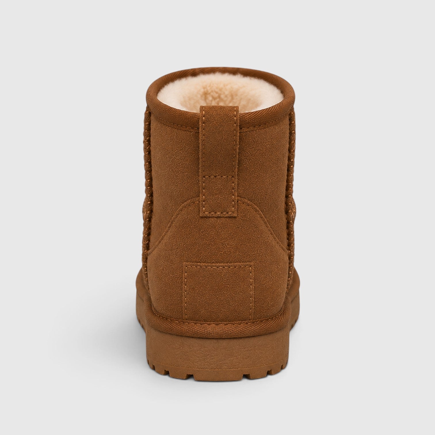 Monvaline | Women’s Suede Ankle Boots – Shearling Lined Slip-On