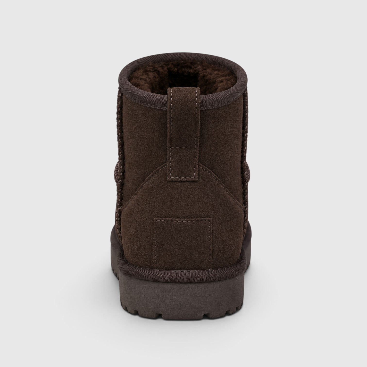 Monvaline | Women’s Suede Ankle Boots – Shearling Lined Slip-On