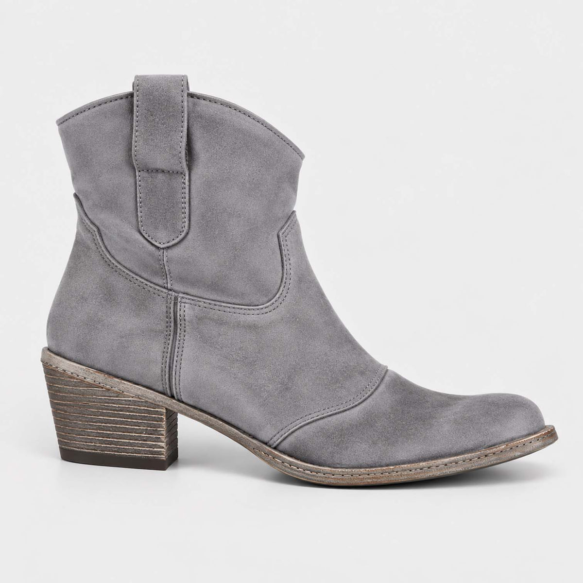 Monvaline | Women’s Suede Cowboy Boots – Classic Western Style
