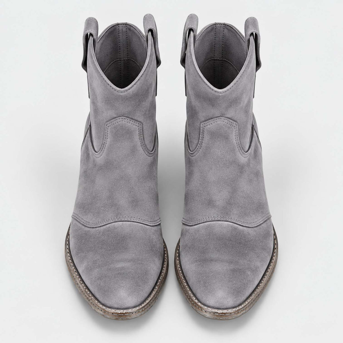 Monvaline | Women’s Suede Cowboy Boots – Classic Western Style