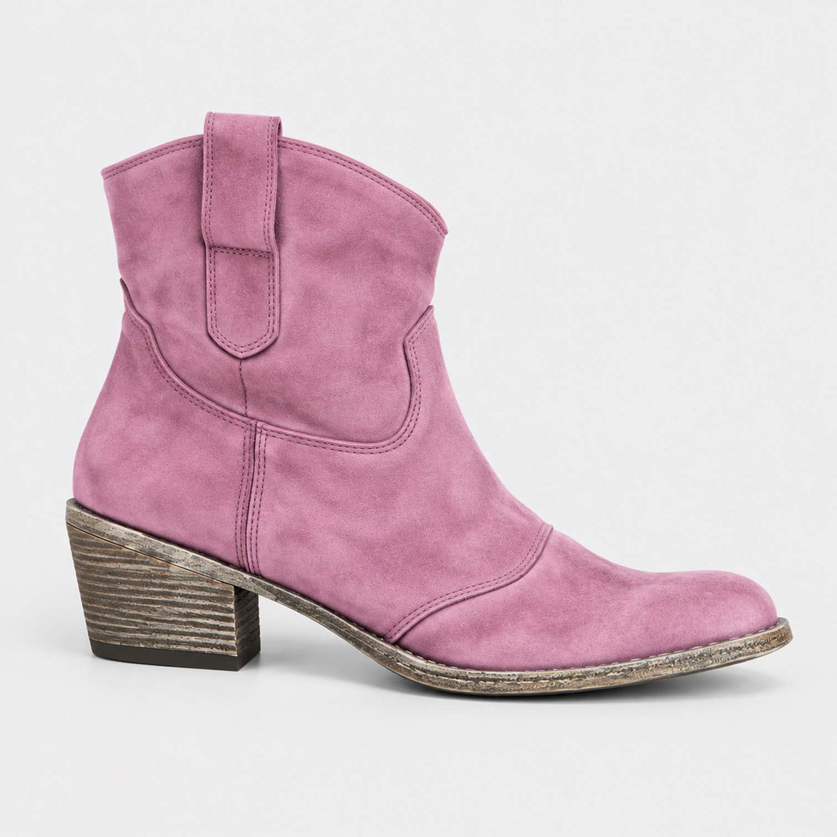 Monvaline | Women’s Suede Cowboy Boots – Classic Western Style