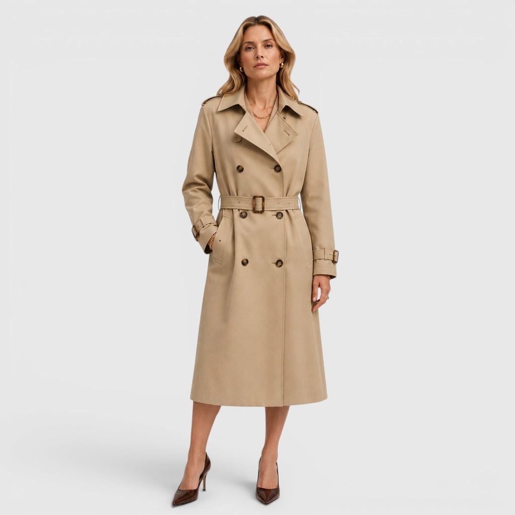 Monvaline | Women’s Trench Coat for Work and Smart Casual Outfits