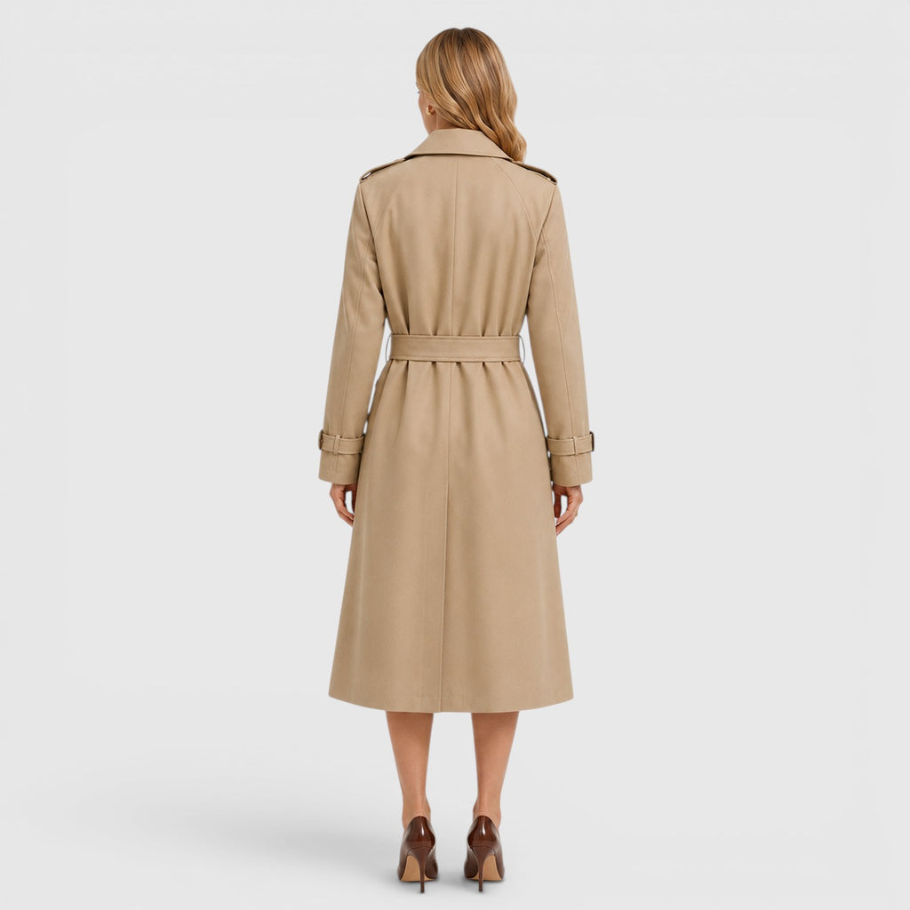 Monvaline | Women’s Trench Coat for Work and Smart Casual Outfits