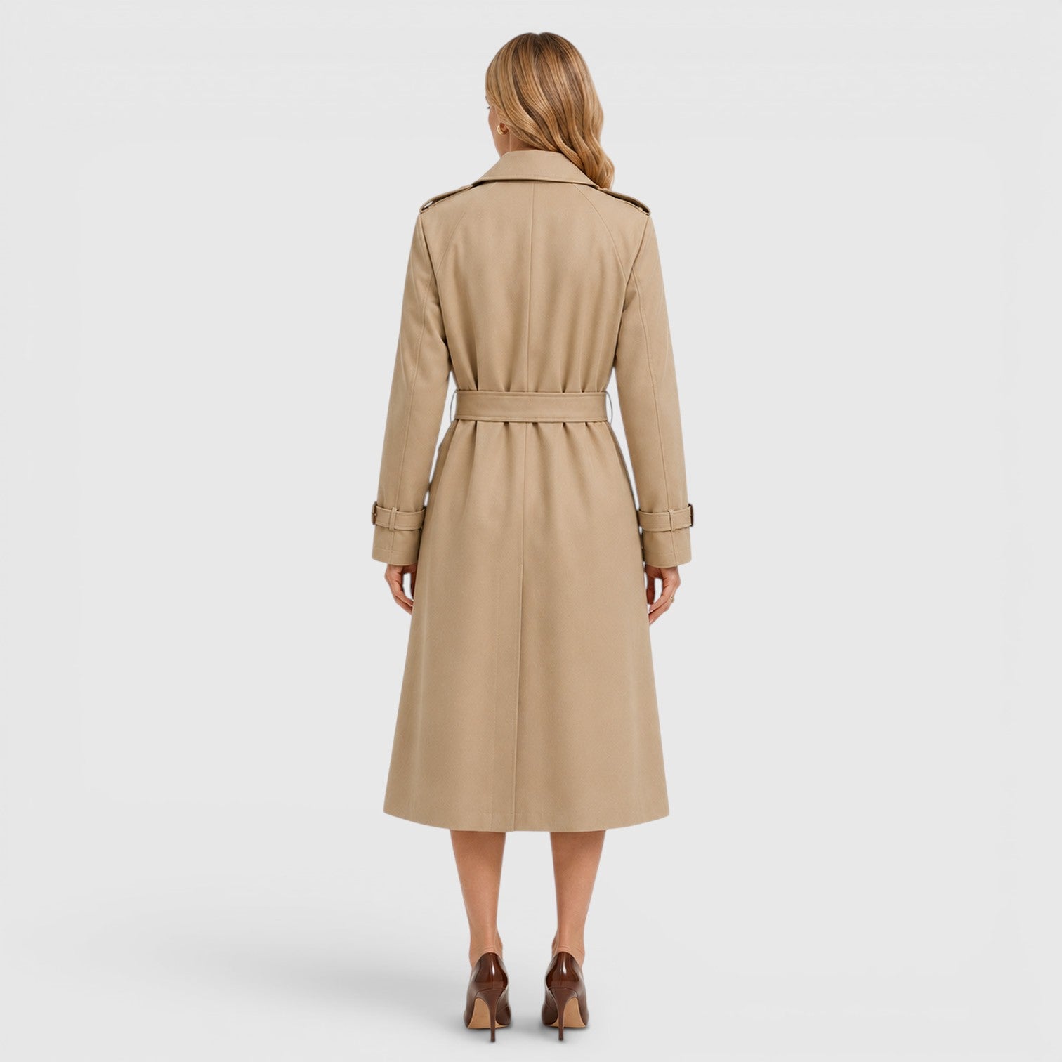 Monvaline | Women’s Trench Coat for Work and Smart Casual Outfits