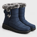 Monvaline | Women’s Warm Winter Boots – Fur Lined Snow Boots