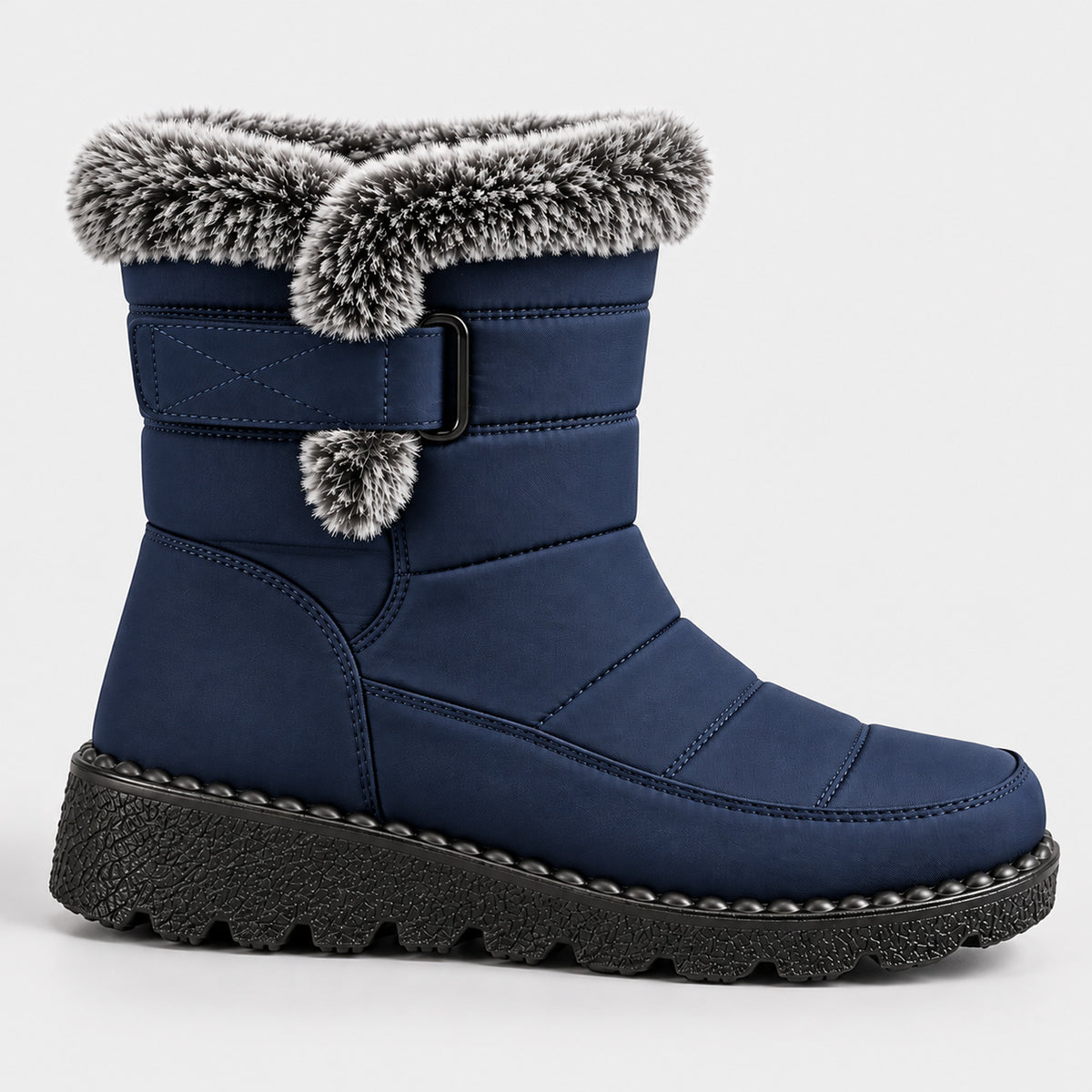 Monvaline | Women’s Warm Winter Boots – Fur Lined Snow Boots