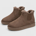 Monvaline | Women’s Warm Winter Boots – Slip-On Ankle Style