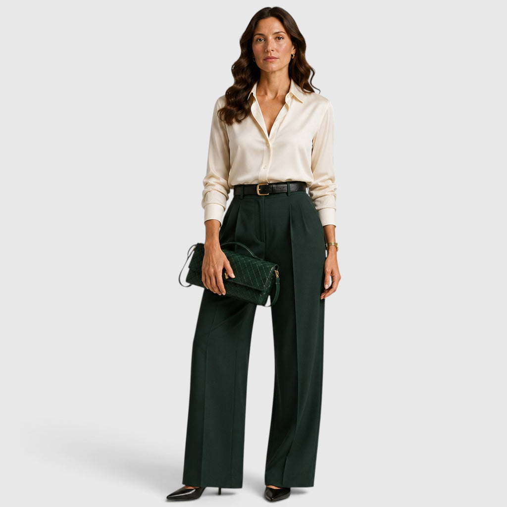 Monvaline | Women’s Woven Clutch Bag – Leather Shoulder Evening Handbag