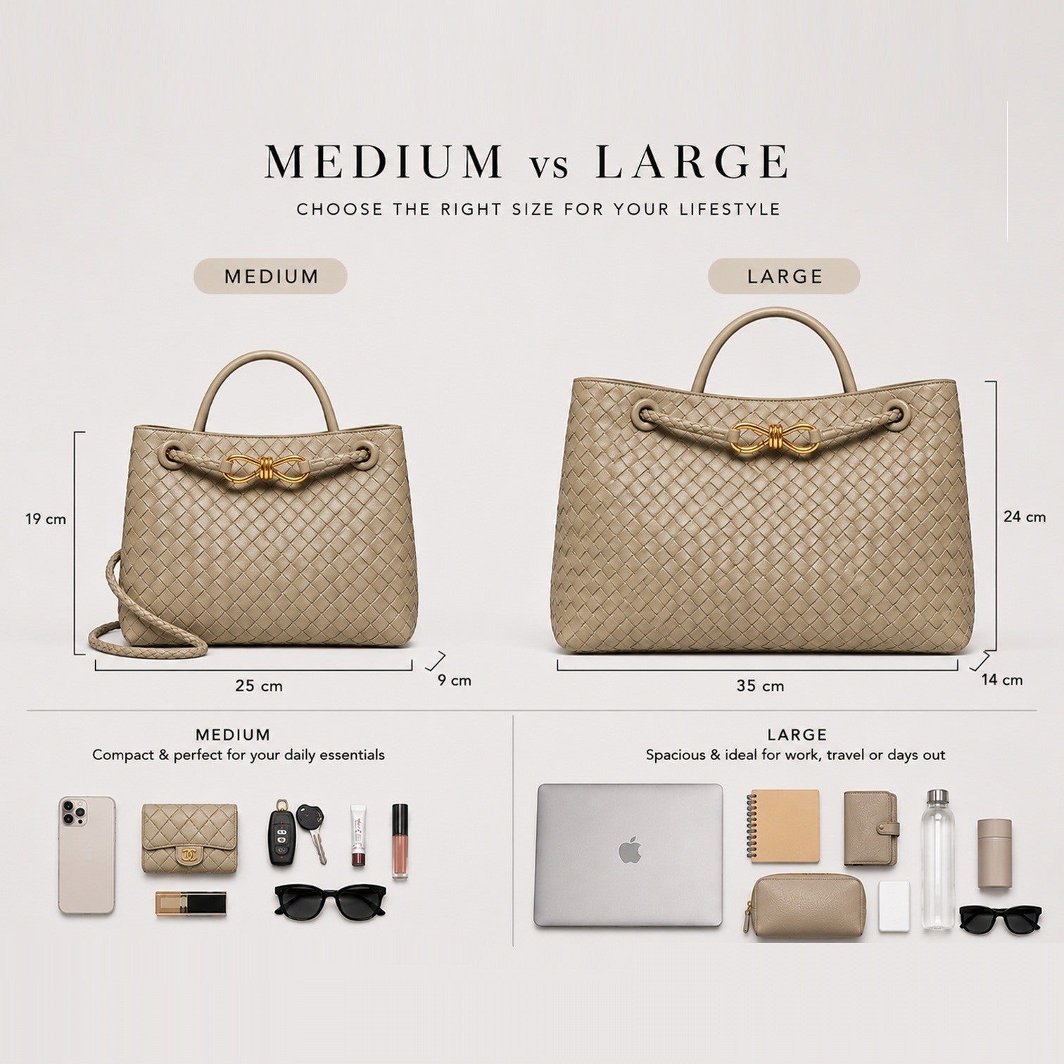Monvaline | Women’s Woven Luxury Tote Bag – Soft Vegan Leather Shoulder Bag