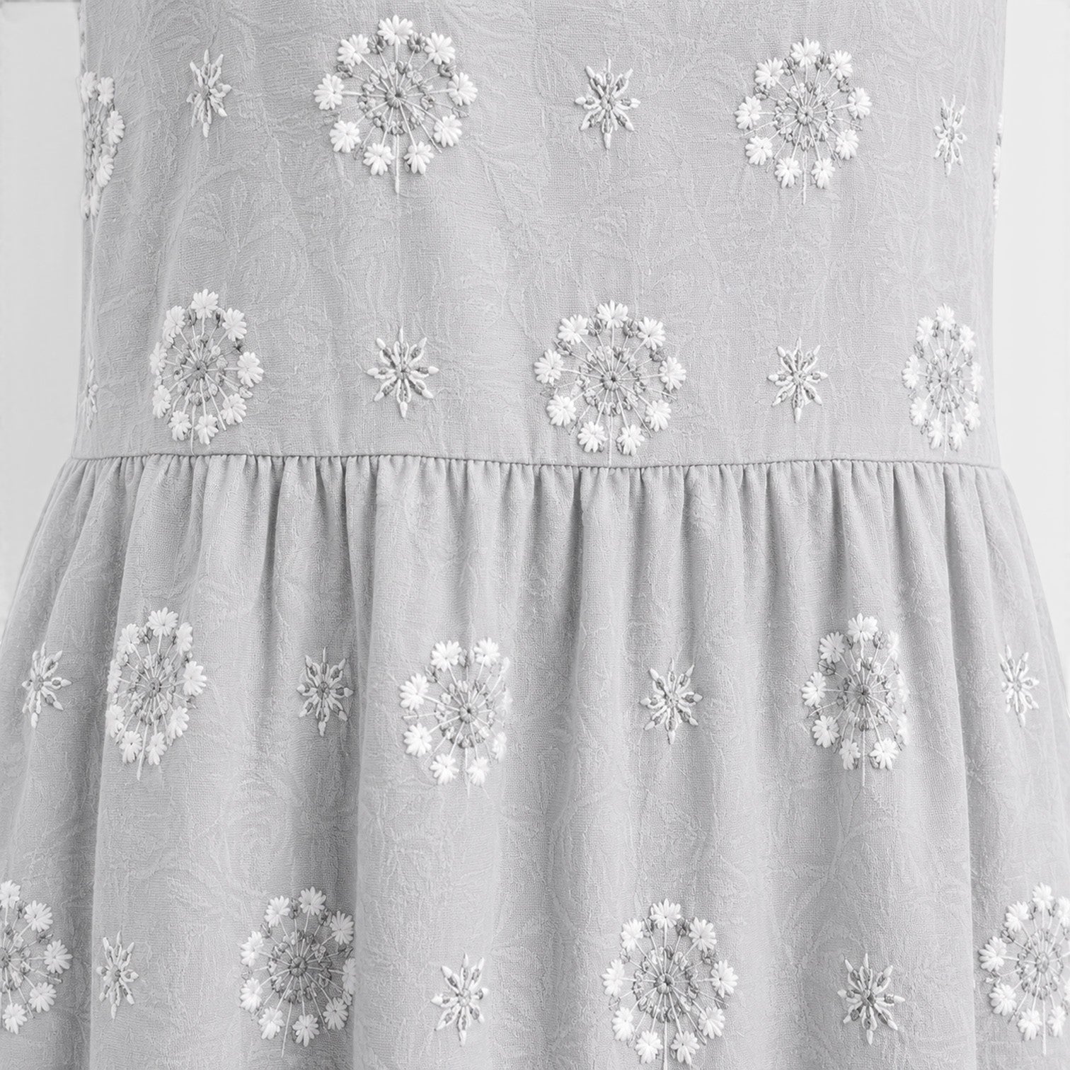 Monvaline | Women's 3D Floral Print Dress Lightweight Midi Summer Dress