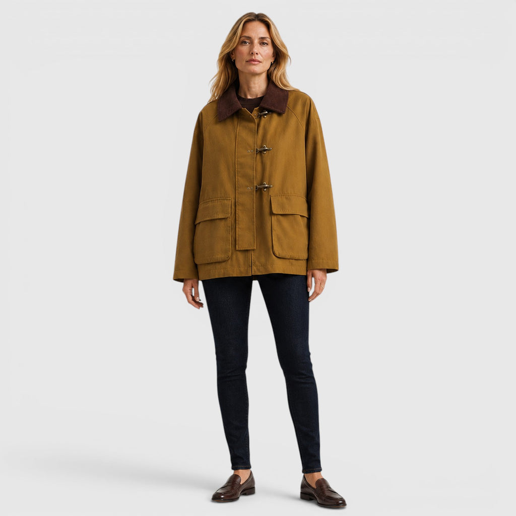 Monvaline | Women's Barn Jacket for Casual Outfits