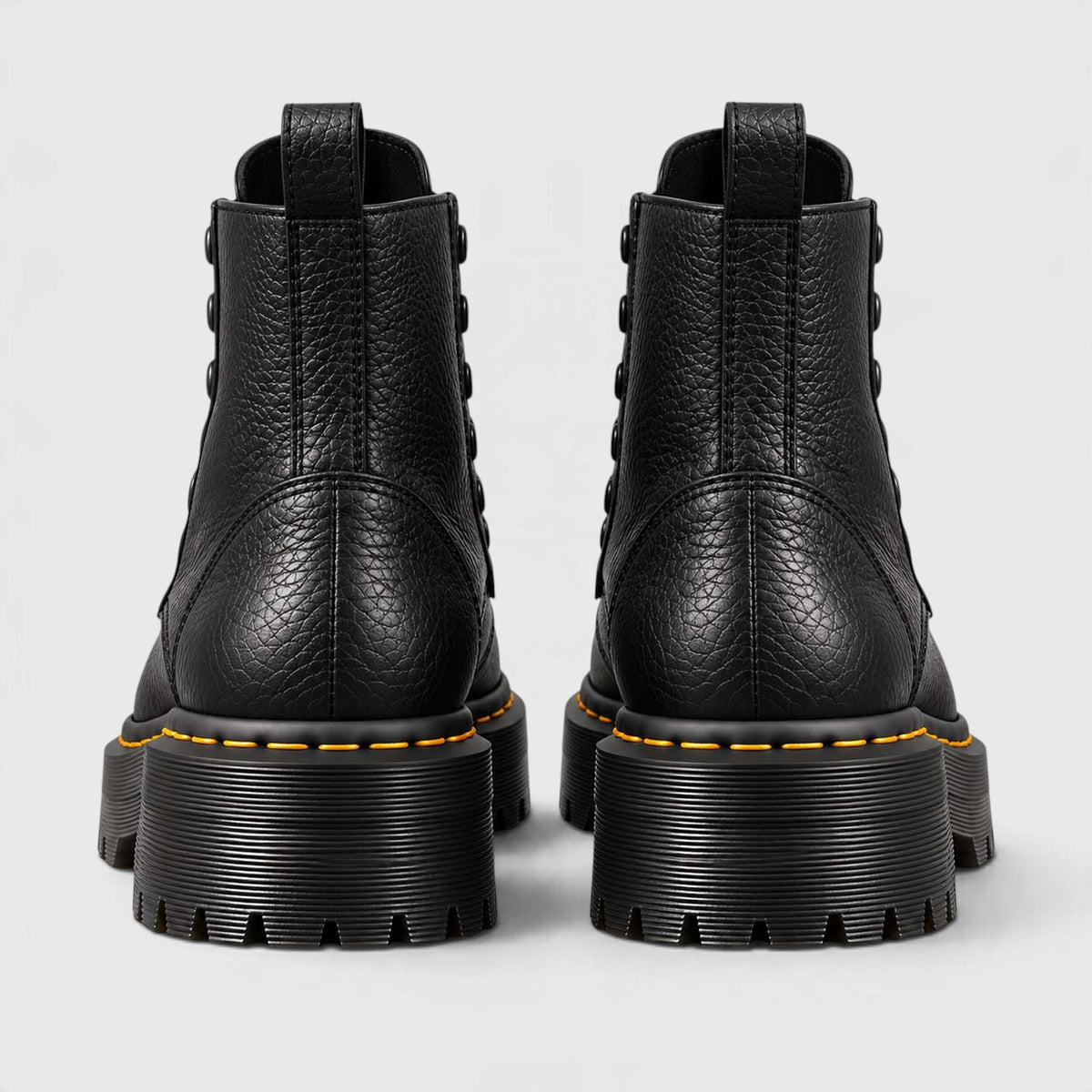 Monvaline | Women's Chunky Ankle Boots with Front Zip and Platform Sole