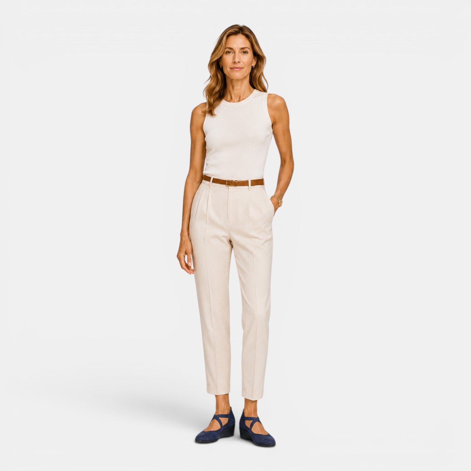Monvaline | Women's Comfortable Platform Wedge Pumps for Daily Wear