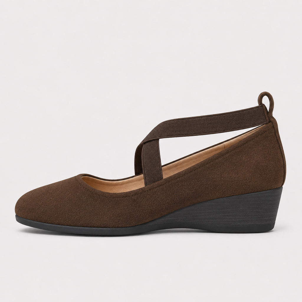 Monvaline | Women's Comfortable Platform Wedge Pumps for Daily Wear