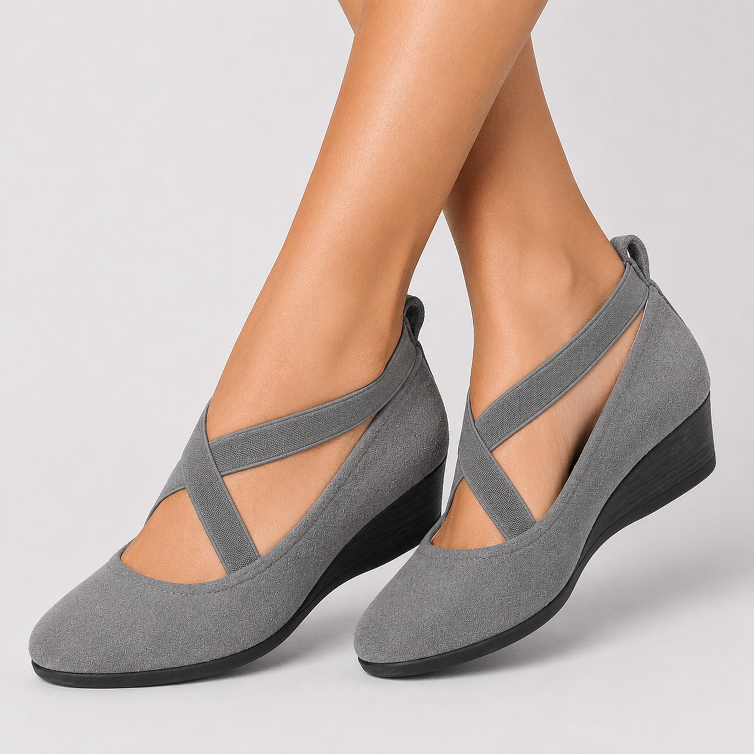Monvaline | Women's Comfortable Platform Wedge Pumps for Daily Wear
