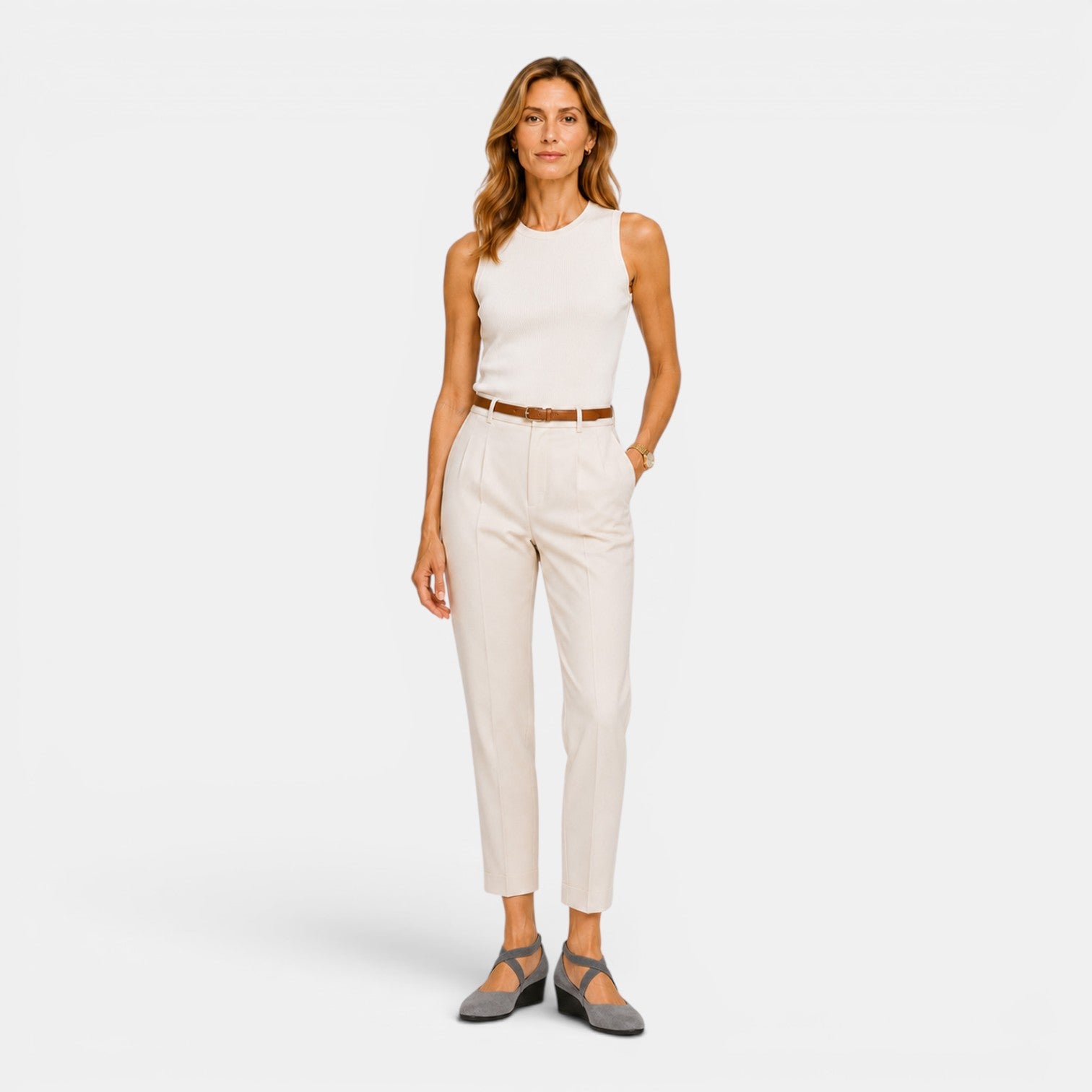Monvaline | Women's Comfortable Platform Wedge Pumps for Daily Wear