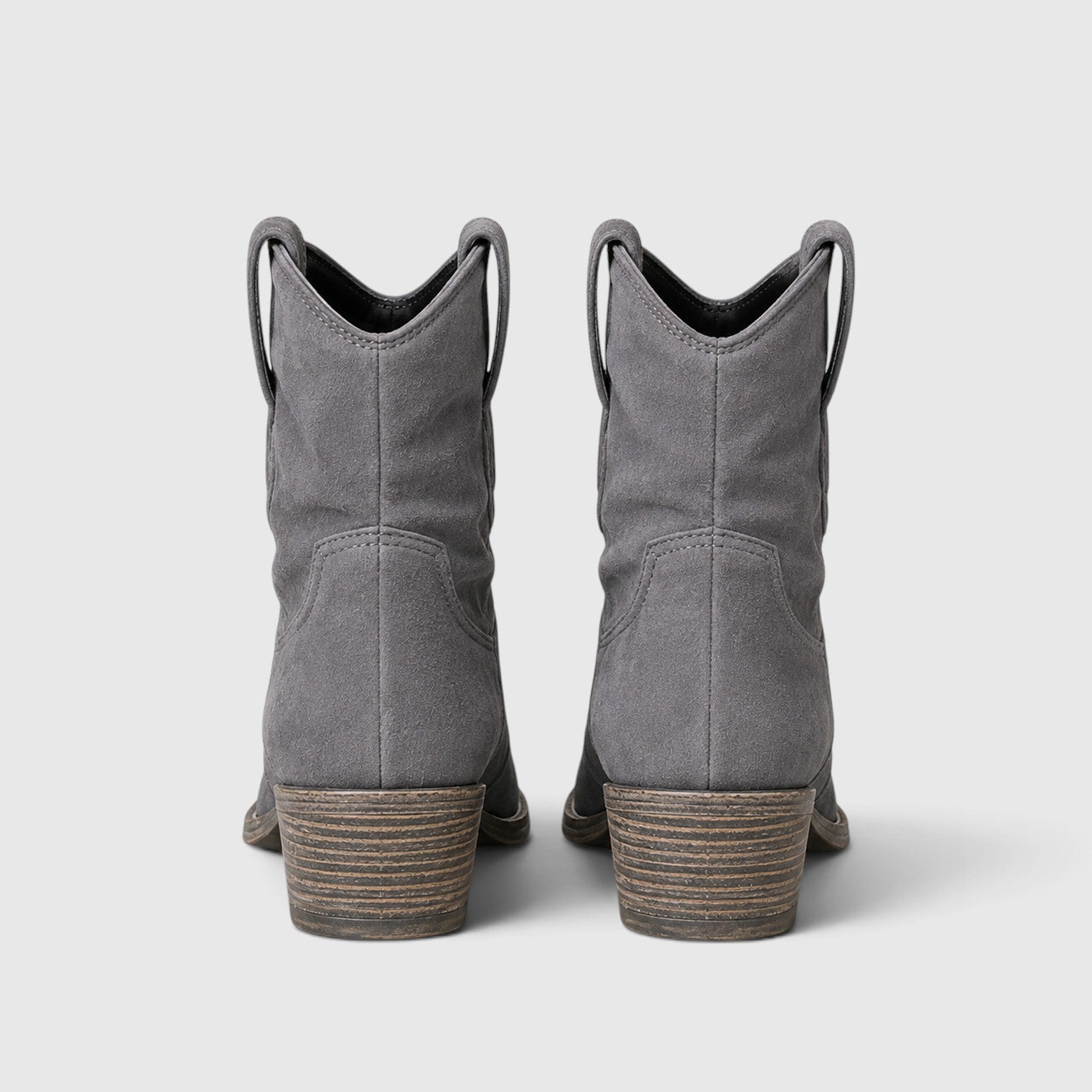 Monvaline | Women's Comfortable Suede Ankle Boots Non-Slip Rubber Sole