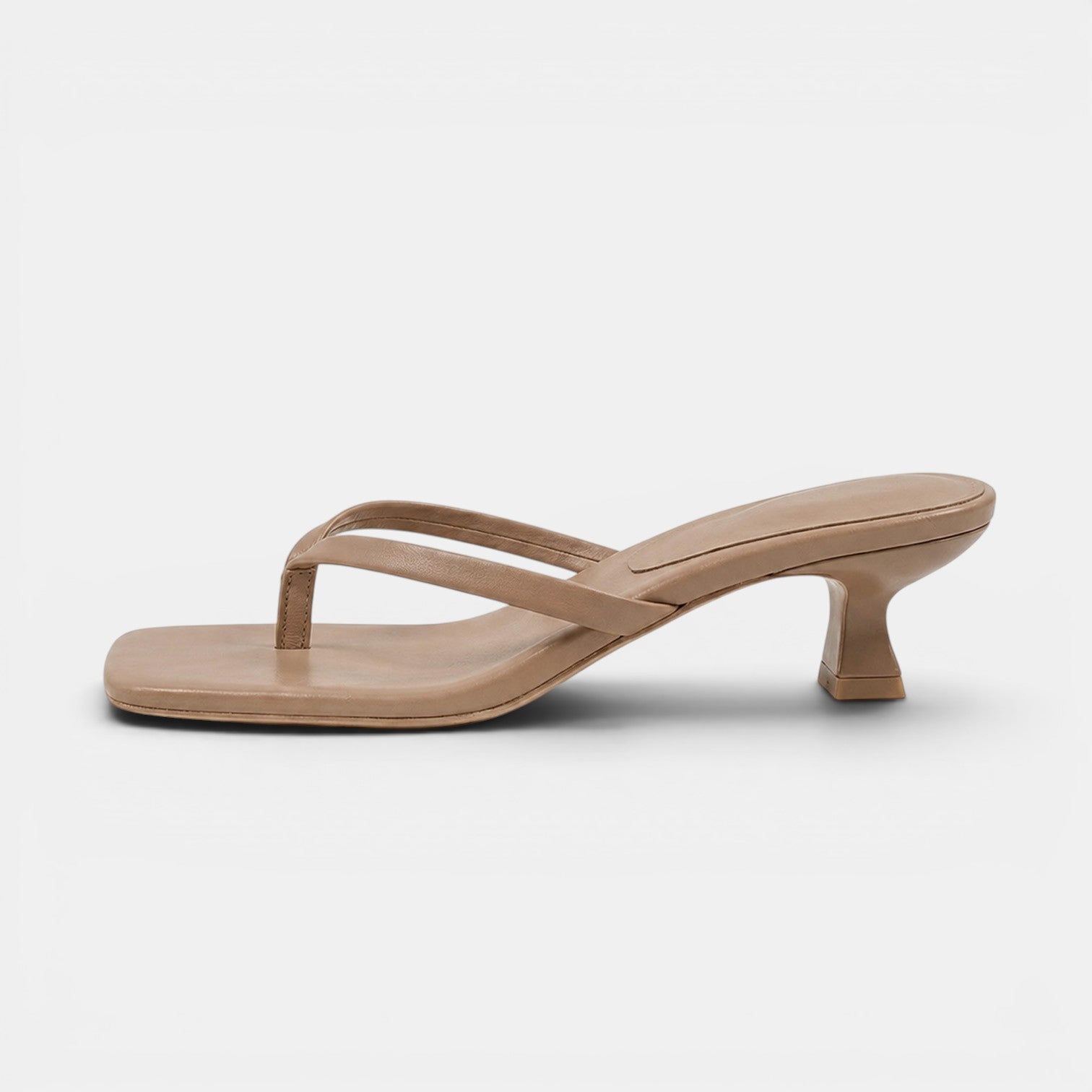 Monvaline | Women's Elegant Kitten Heel Sandals for Casual Dresses