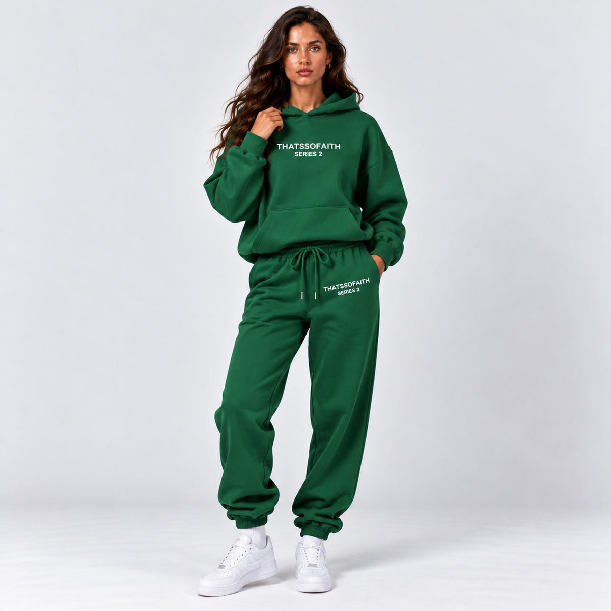 Monvaline | Women's Embroidered Loungewear Co-Ord Set – Relaxed Fit
