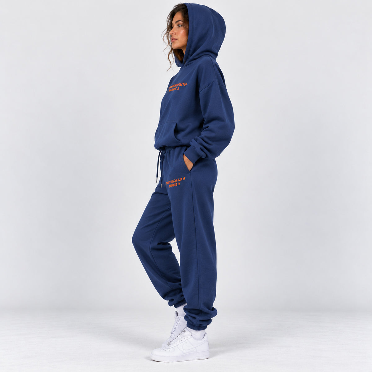 Monvaline | Women's Embroidered Loungewear Co-Ord Set – Relaxed Fit