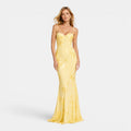 Monvaline | Women's Floral Formal Dress Sleeveless Slimming Maxi Gown