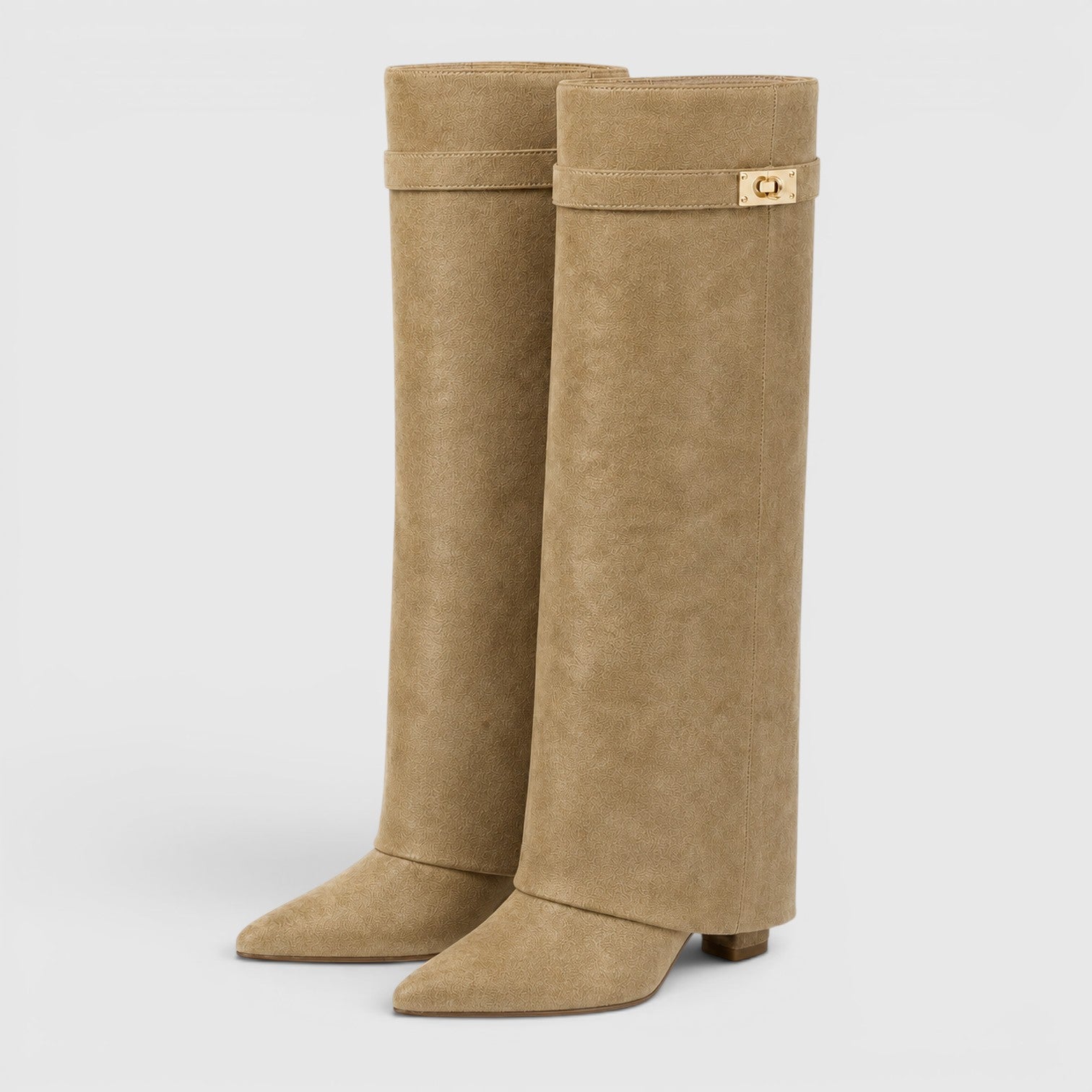 Monvaline | Women's Knee High Boots for Work and Smart Casual Outfits