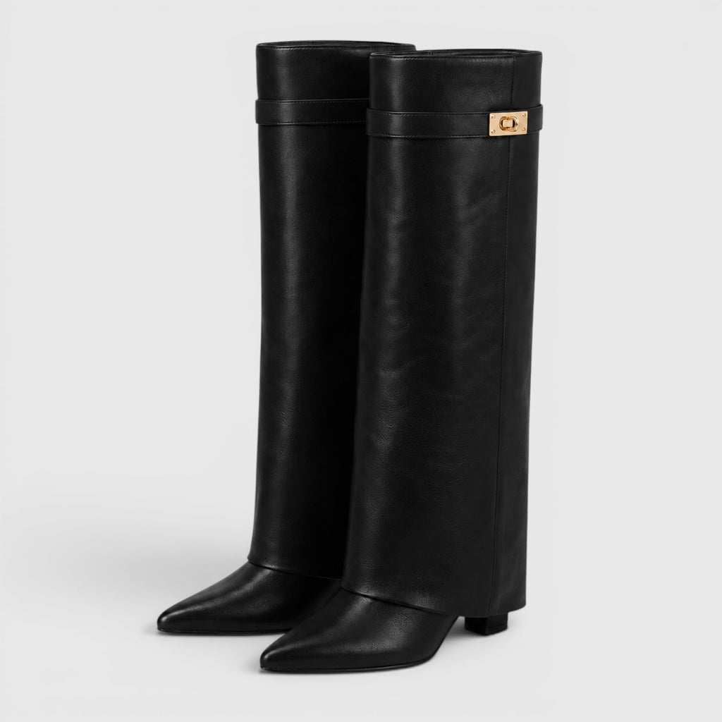 Monvaline | Women's Knee High Boots for Work and Smart Casual Outfits