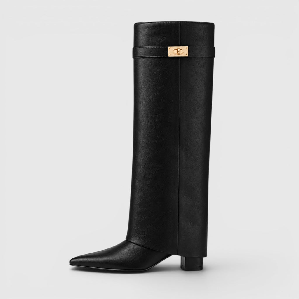 Monvaline | Women's Knee High Boots for Work and Smart Casual Outfits