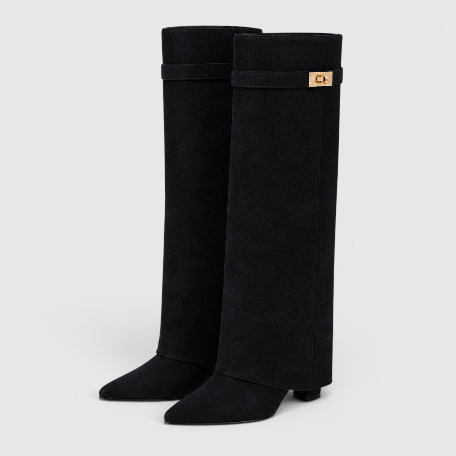 Monvaline | Women's Knee High Boots for Work and Smart Casual Outfits