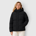 Monvaline | Women's Lightweight Hooded Puffer Jacket – Warm Casual Outerwear