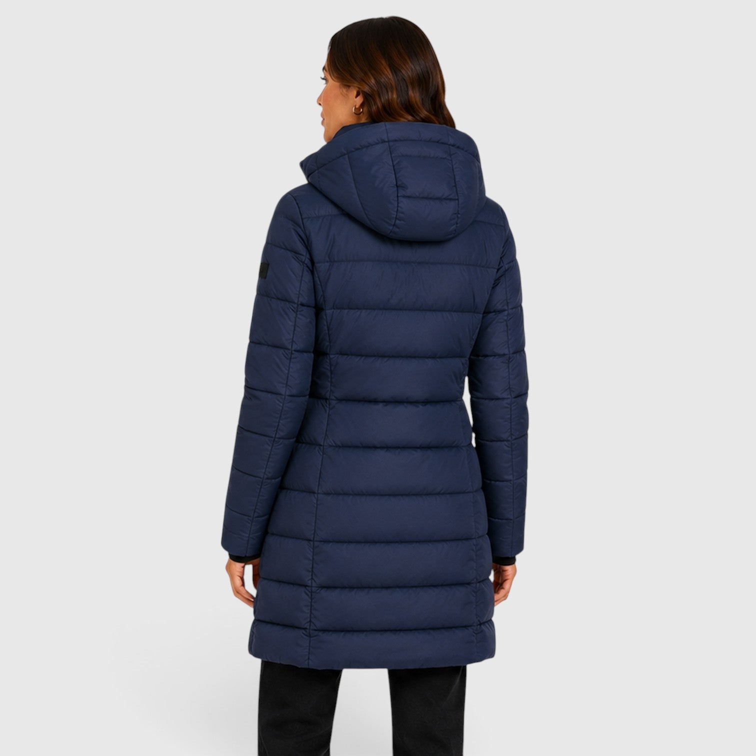 Monvaline | Women's Lightweight Insulated Hooded Puffer Jacket - Stylish Winter Coat