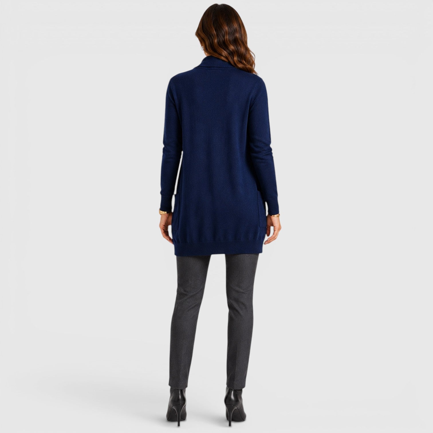 Monvaline | Women's Lightweight Open Front Knit Cardigan