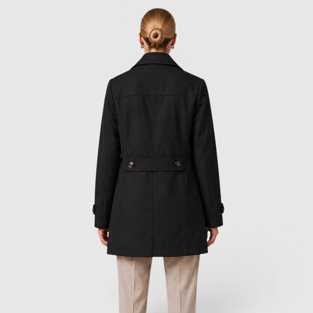 Monvaline | Women's Lightweight Trench Coat for Smart Casual Wear
