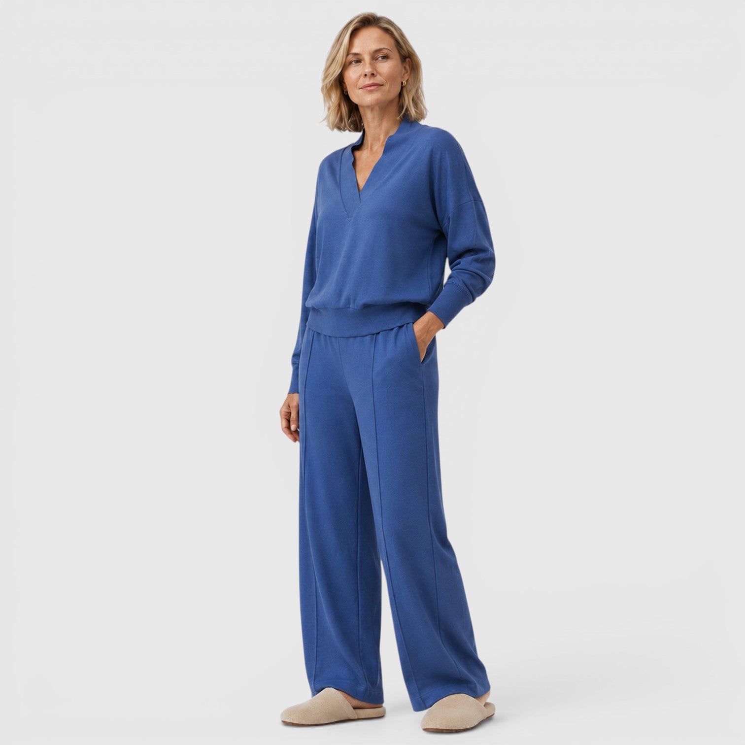 Monvaline | Women's Loungewear Two-Piece Set for Travel and Everyday Comfort
