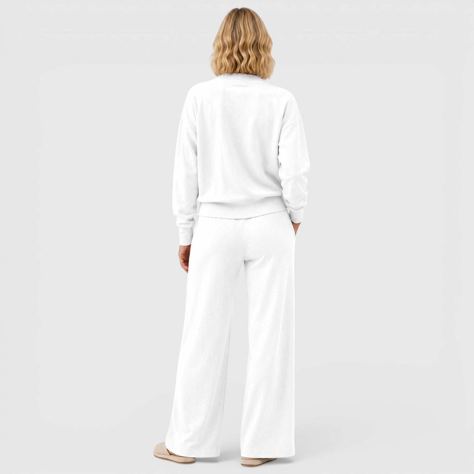Monvaline | Women's Loungewear Two-Piece Set for Travel and Everyday Comfort