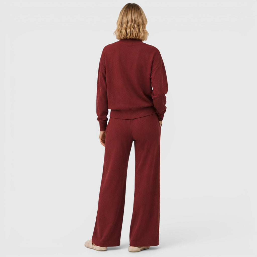 Monvaline | Women's Loungewear Two-Piece Set for Travel and Everyday Comfort