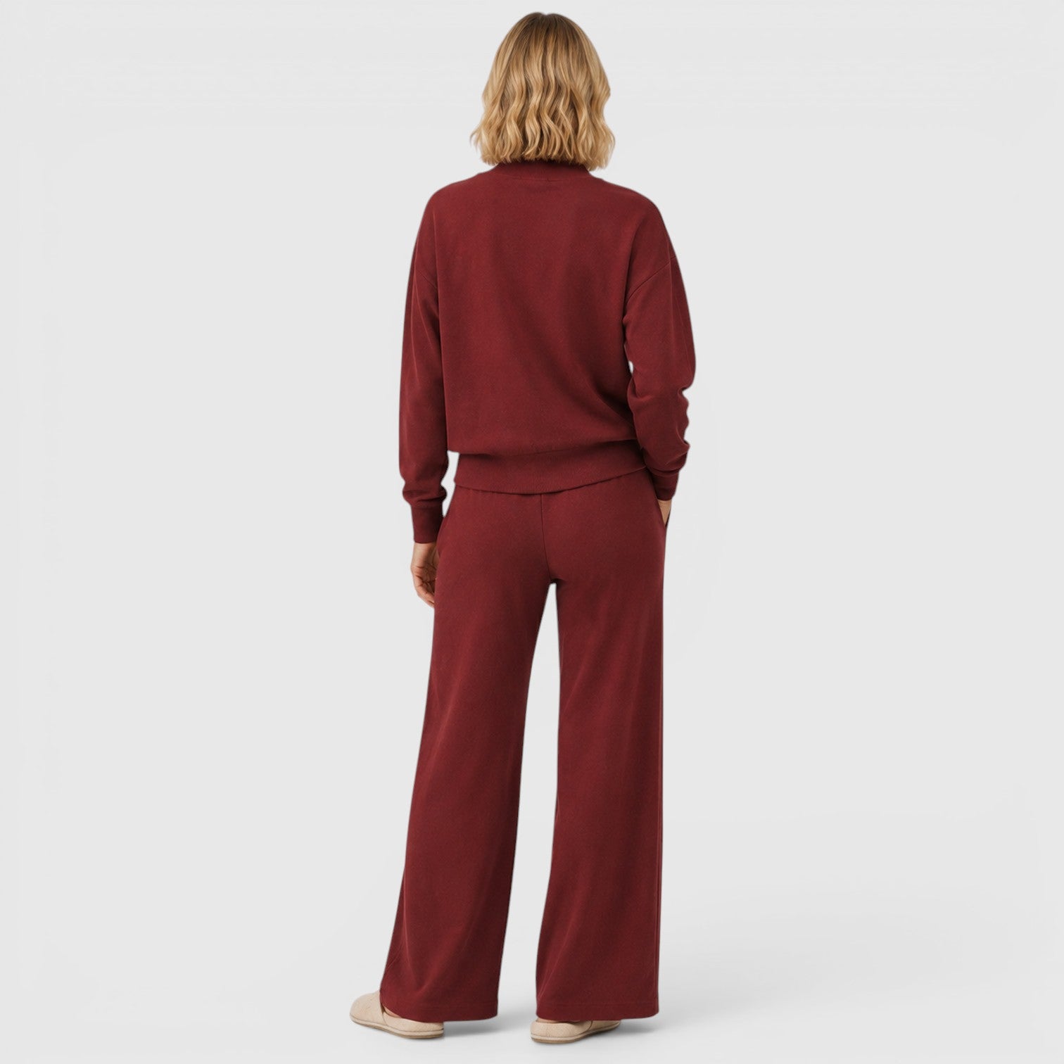 Monvaline | Women's Loungewear Two-Piece Set for Travel and Everyday Comfort