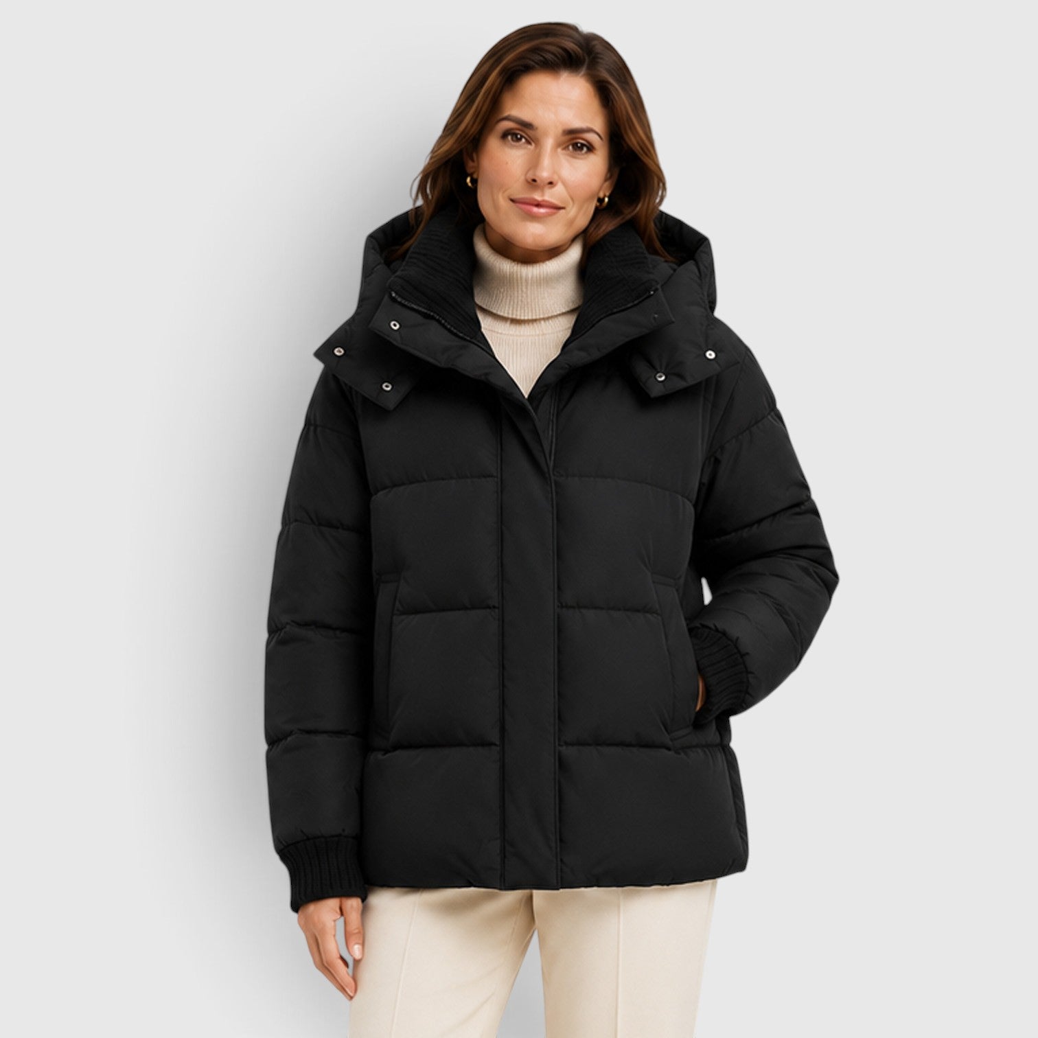 Monvaline | Women's Padded Jacket Warm Casual Outerwear
