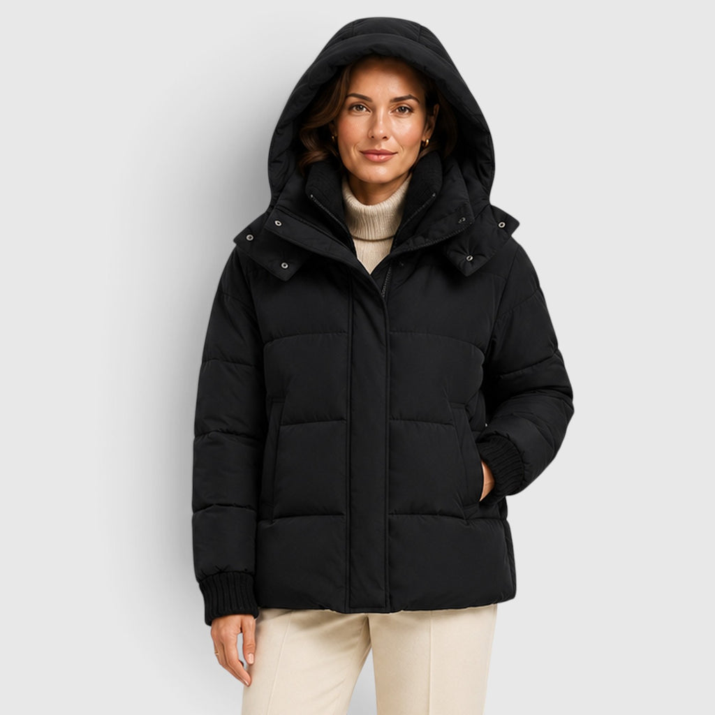 Monvaline | Women's Padded Jacket Warm Casual Outerwear
