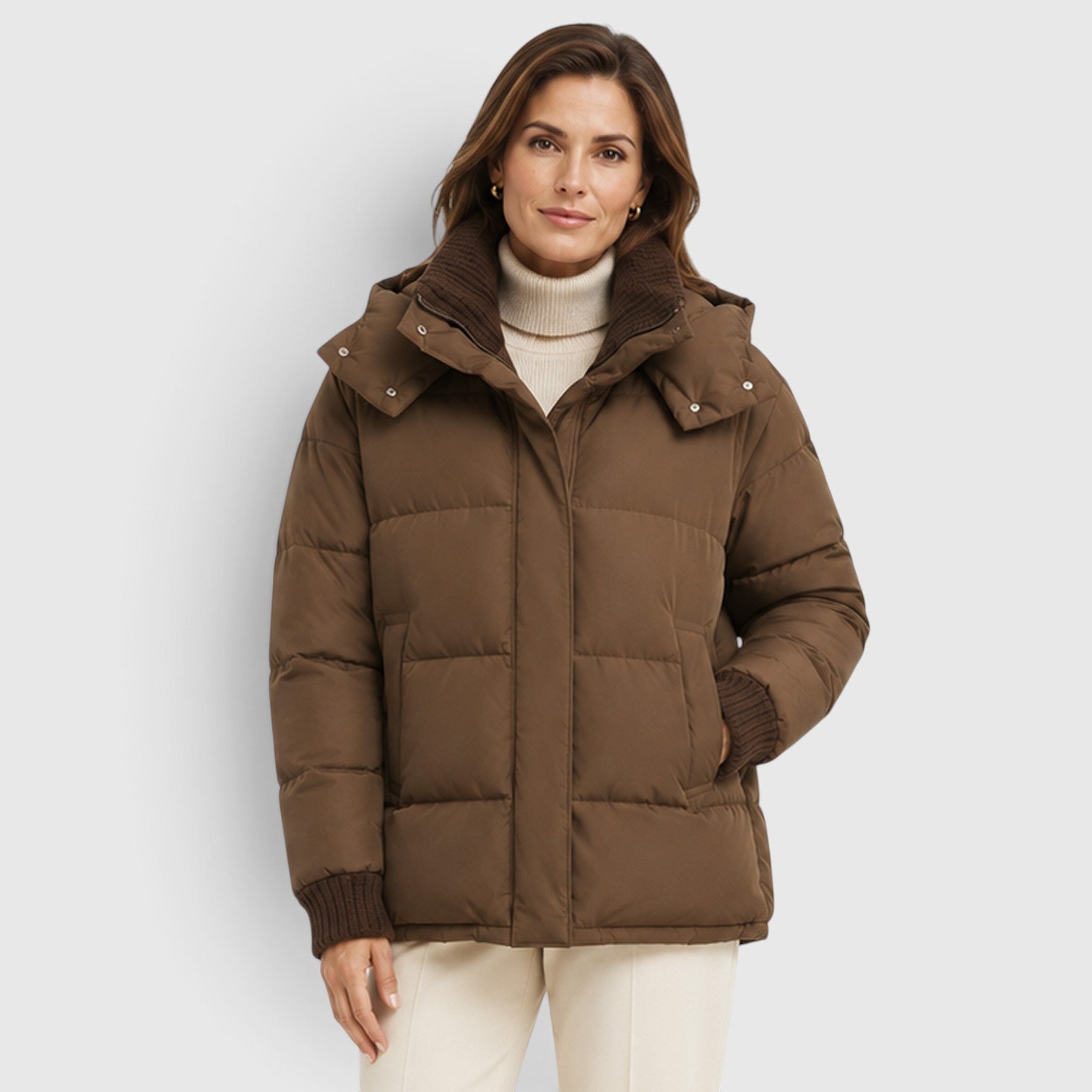 Monvaline | Women's Padded Jacket Warm Casual Outerwear