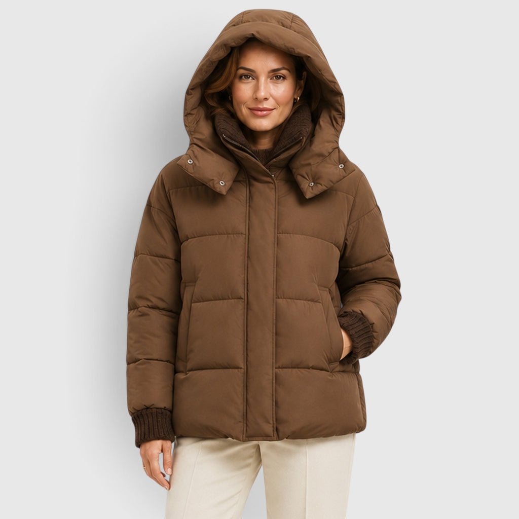 Monvaline | Women's Padded Jacket Warm Casual Outerwear