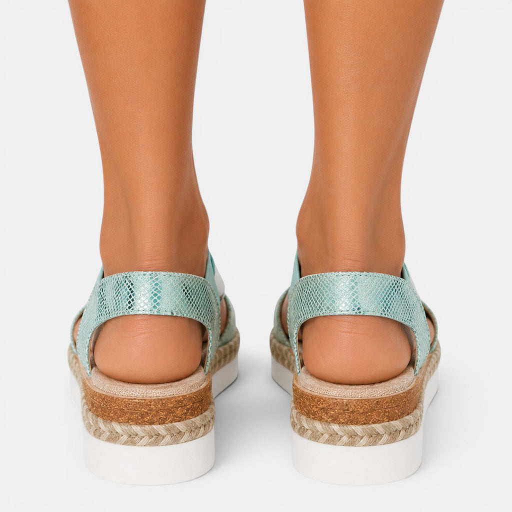 Monvaline | Women's Platform Wedge Sandals Comfortable Everyday Summer Shoes