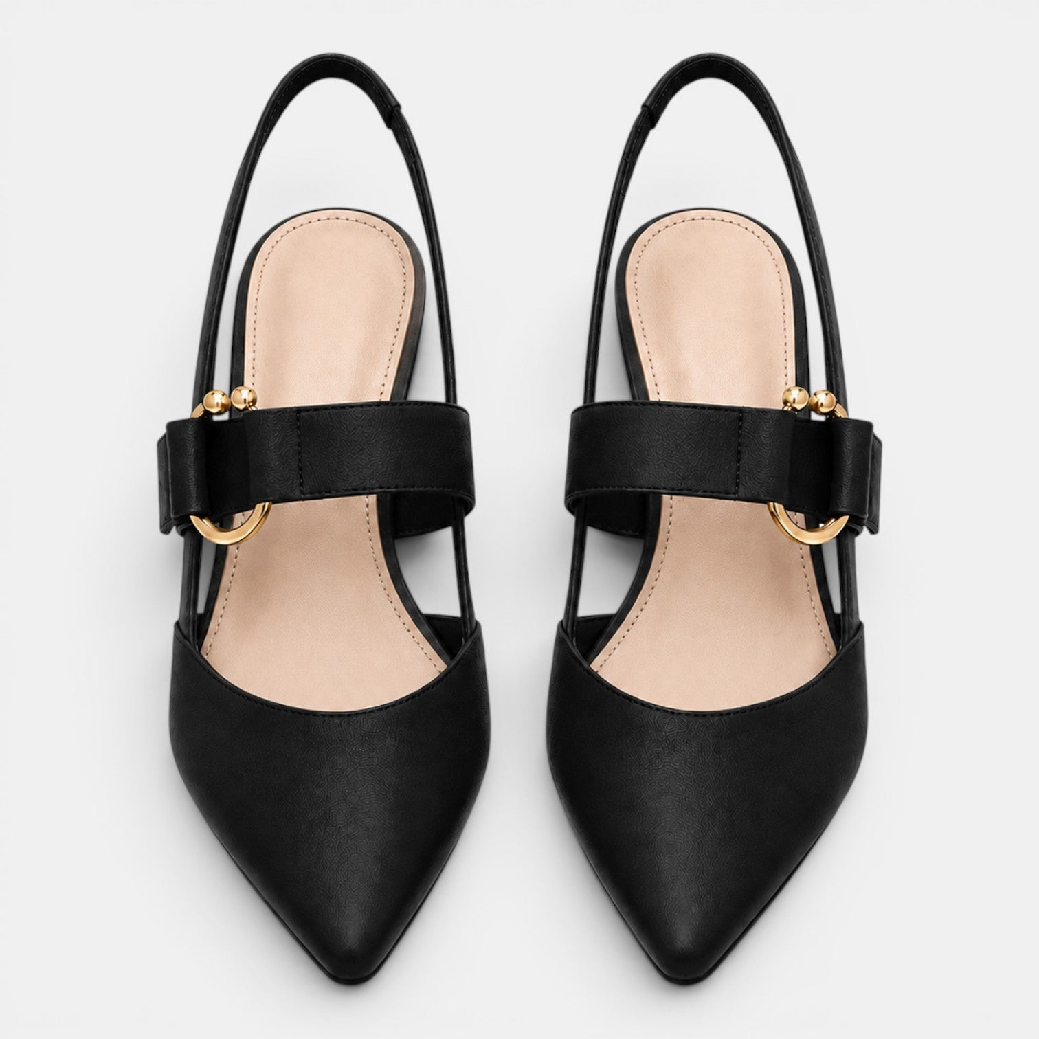 Monvaline | Women's Pointed Toe Dress Shoes Comfortable 6cm Heel