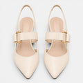 Monvaline | Women's Pointed Toe Dress Shoes Comfortable 6cm Heel