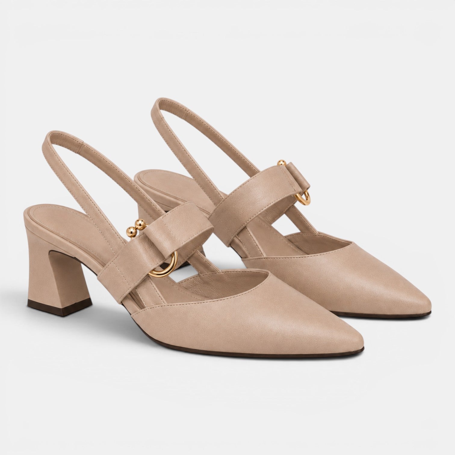 Monvaline | Women's Pointed Toe Dress Shoes Comfortable 6cm Heel