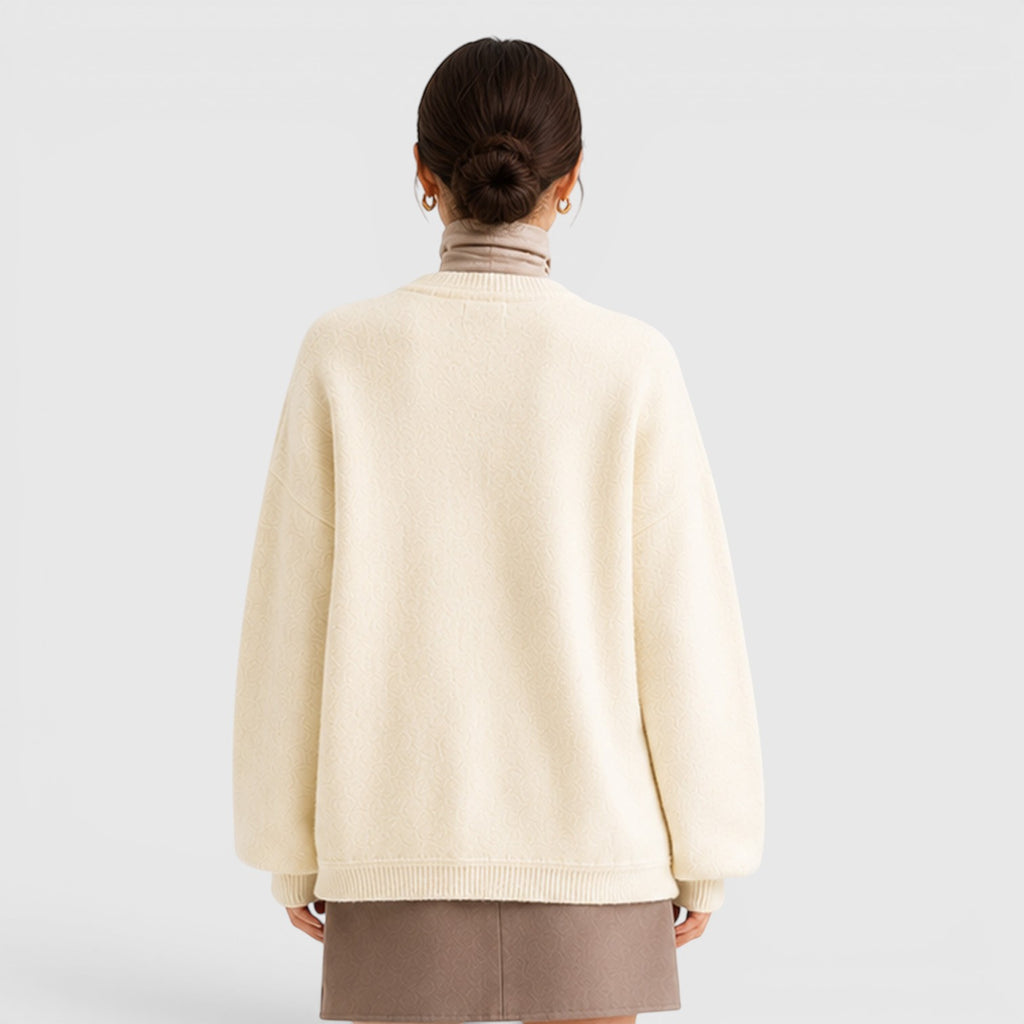 Monvaline | Women's Smart Casual Soft Button Front Knit Cardigan