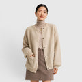 Monvaline | Women's Smart Casual Soft Button Front Knit Cardigan