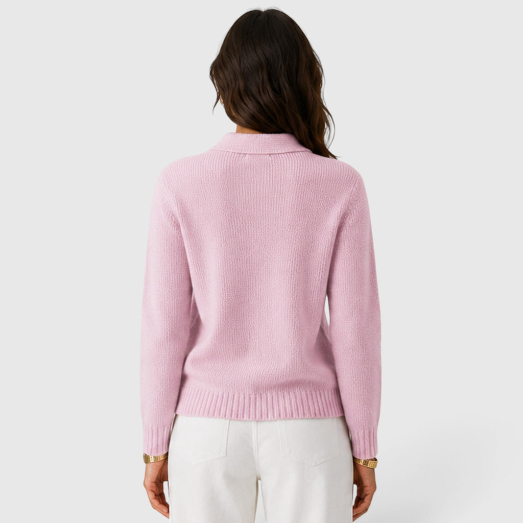 Monvaline | Women's Soft Knit Cardigan Relaxed Fit for Everyday Wear