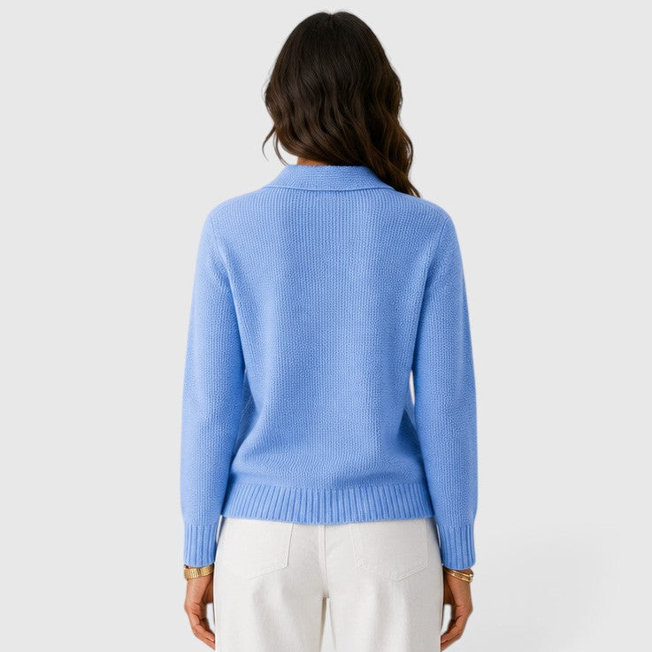 Monvaline | Women's Soft Knit Cardigan Relaxed Fit for Everyday Wear